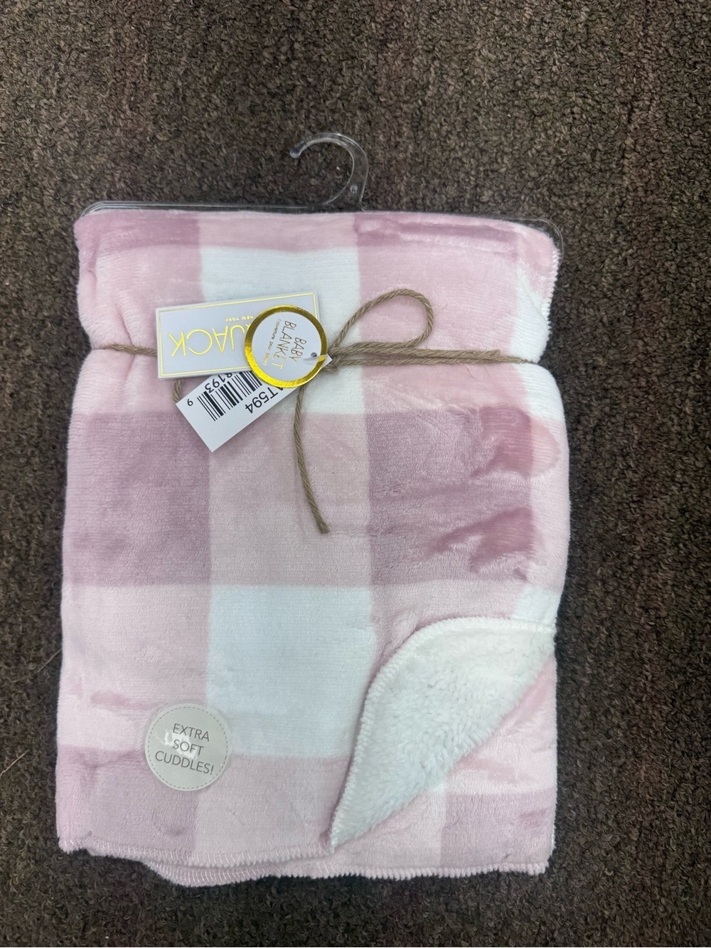 Lila & jack baby blanket